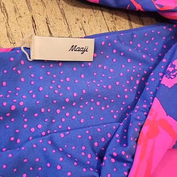 Maaji Reversible Floral Bikini Set Size L NWT - Picture 5 of 11